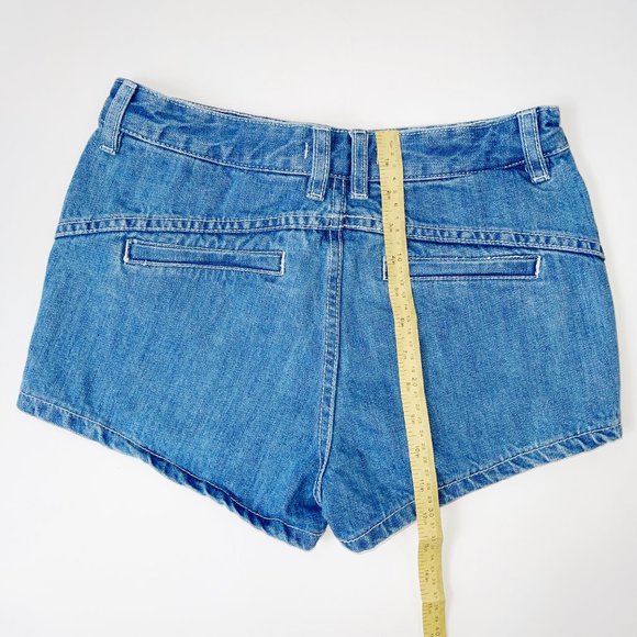 Free People Sweet Surrender High-Waist Denim Shorts Size 26 - Picture 9 of 9